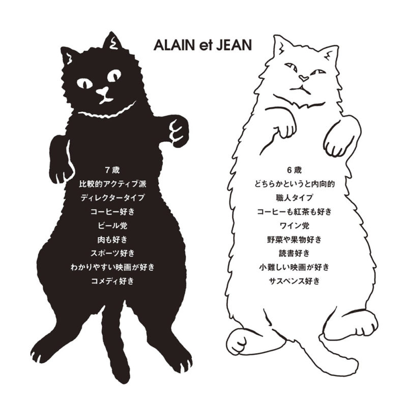 アランとジャンのキャラクターズファイル